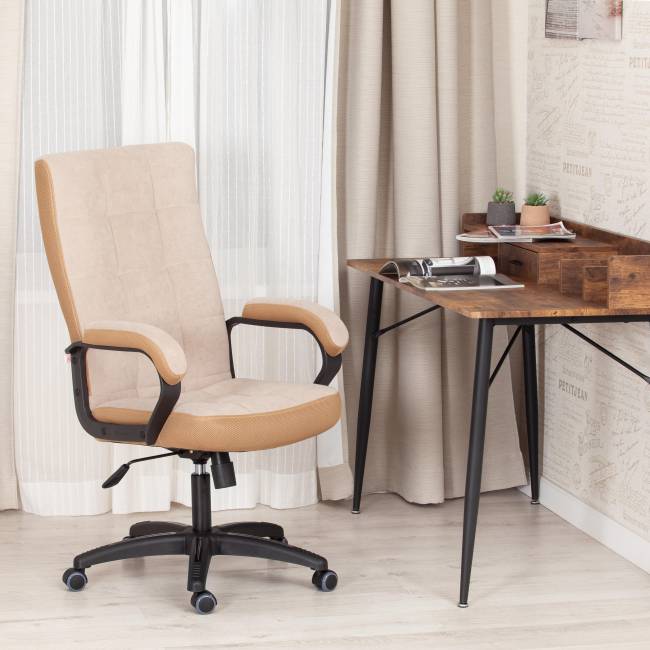 Кресло TRENDY (22) флок/ткань, бежевый/бронза, 7/TW-21 бежевый/бронза флок/ткань Кресло TRENDY (22) флок/ткань, бежевый/бронза, 7/TW-21 бежевый/бронза флок/ткань