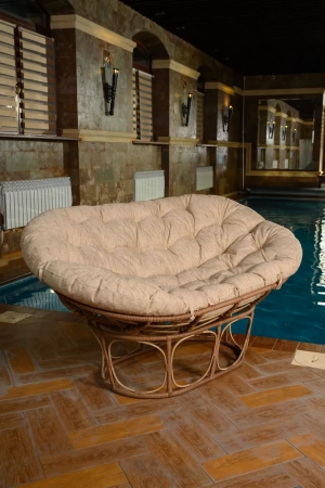 Диван для отдыха из искусственного ротанга Mamasan (Бамбук)