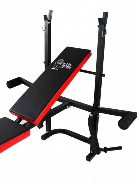 Скамья складная для жима с тягой "Atlas Sport 1050"