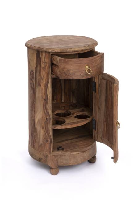 Бар Бомбей-1769 массив палисандра, Д45х76,5см, натуральный тонированный Natural tinted (натуральный тонированный) палисандр