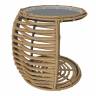 MOKKA MAJORCA боковой столик, цвет соломенный MOKKA MAJORCA боковой столик, цвет соломенный