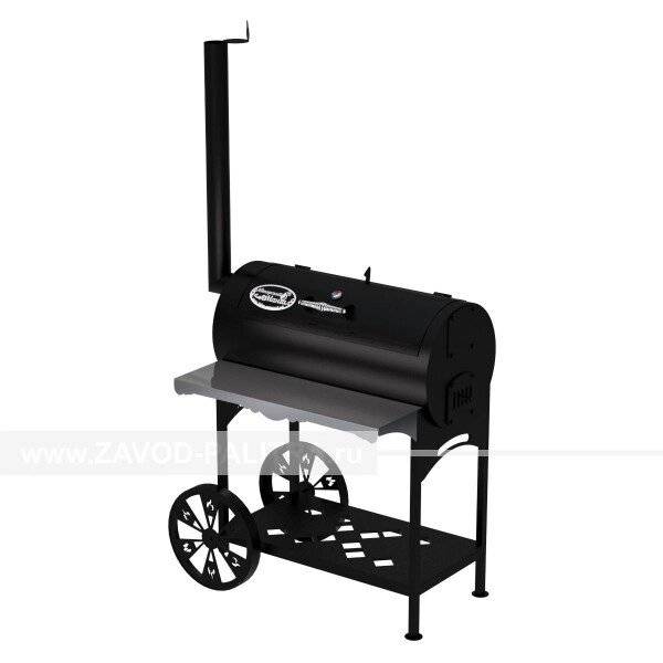 Гриль-Смокер XL, из стали толщиной 5 мм в термостойкой покраске