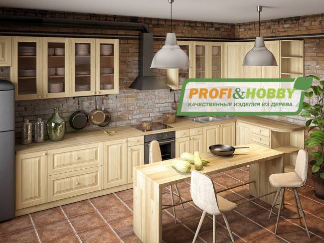 Шкаф навесной 450 х 300 х 720 под стекло, сосна, бесцветный лак