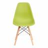 Стул CINDY (EAMES) (mod. 001) / 1 шт. в упаковке дерево бук/металл/сиденье пластик, 51x46x82.5см, оливковый 66012