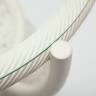 Столик кофейный Andrea ротанг, D60х50см, TCH White (белый) TCH White (белый) ротанг
