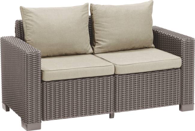 Диван Калифорния 2-х местный (California 2 Sofa), капучино