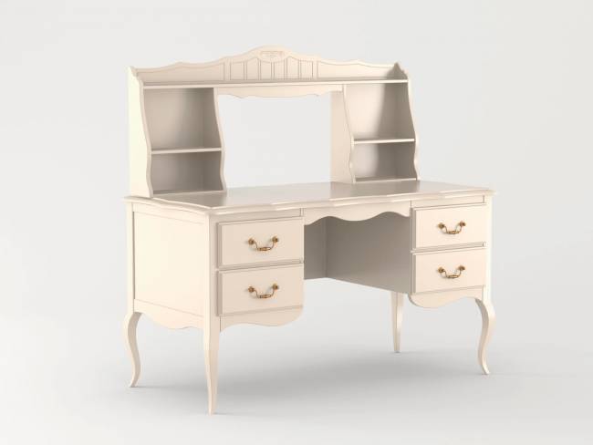 Стол письменный двухтумбовый Малонн Ави Белый