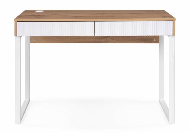 Компьютерный стол Реус 115х70х77 дуб вотан / белый