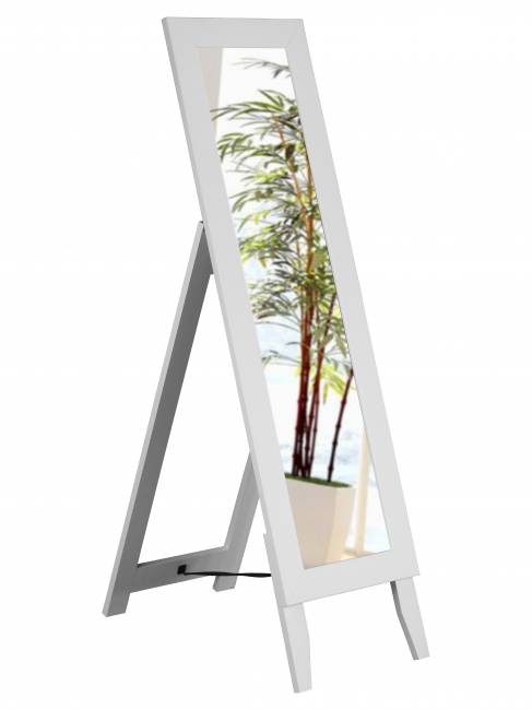 Зеркало напольное BeautyStyle 1 белый 130 см х 35 см Зеркало напольное BeautyStyle 1 белый 130 см х 35 см