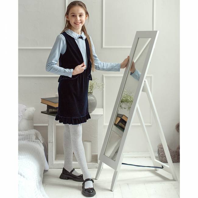 Зеркало напольное BeautyStyle 1 белый 130 см х 35 см Зеркало напольное BeautyStyle 1 белый 130 см х 35 см