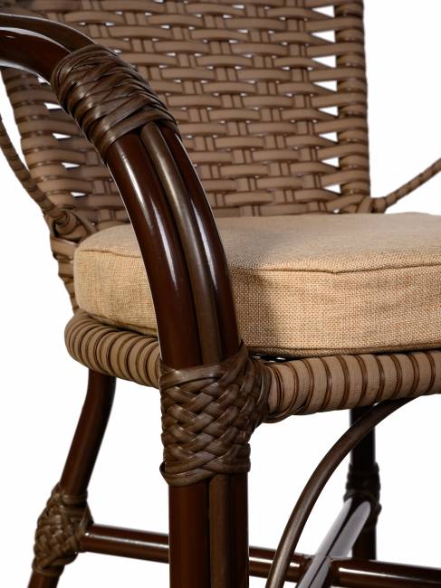 Кресло Bali (Бали) из искусственного ротанга, орех Кресло Bali (Бали) из искусственного ротанга, орех