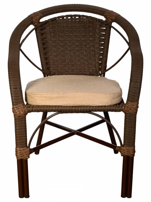 Кресло Bali (Бали) из искусственного ротанга, орех Кресло Bali (Бали) из искусственного ротанга, орех