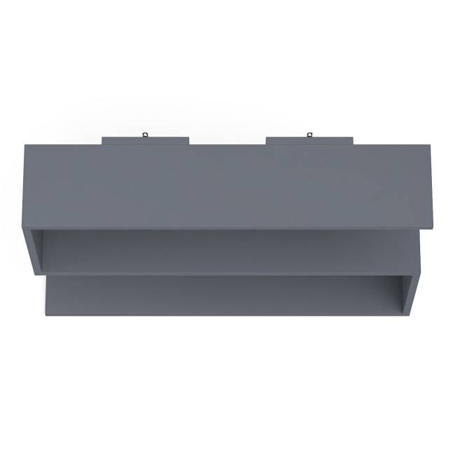 Полка навесная Мори 900 цвет графит Полка навесная Мори 900 цвет графит