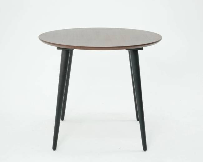 Стол Монте К 100 чёрное дерево/орех