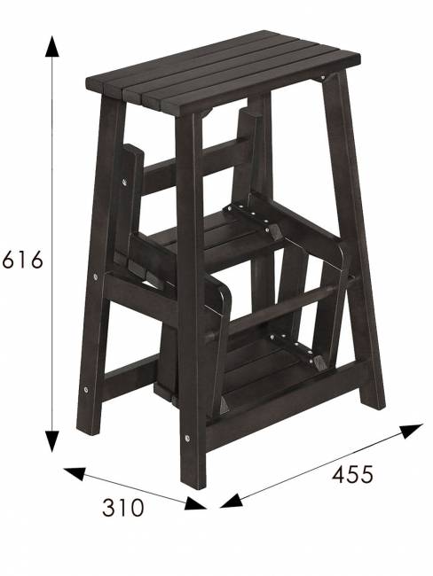 Табурет- стремянка венге Табурет- стремянка венге