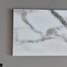 Стол АДАЖИО 115 КРУГЛЫЙ GILT WHITE, керамика / Латте каркас М-City