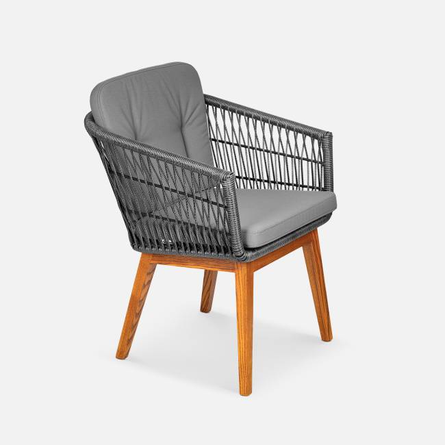 Стул Letto (с упаковкой) Чёрный металлик, RAL 9005, Jamaica grey Стул Letto (с упаковкой) Чёрный металлик, RAL 9005, Jamaica grey