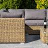"Лунго" трансформирующийся диван из искусственного ротанга (гиацинт), цвет соломенный "Лунго" трансформирующийся диван из искусственного ротанга (гиацинт), цвет соломенный