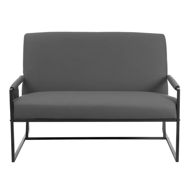 Диван Charli LUX/Чарли Люкс экокожа , Sharp Графит Sharp Графит экокожа Диван Charli LUX/Чарли Люкс экокожа , Sharp Графит Sharp Графит экокожа