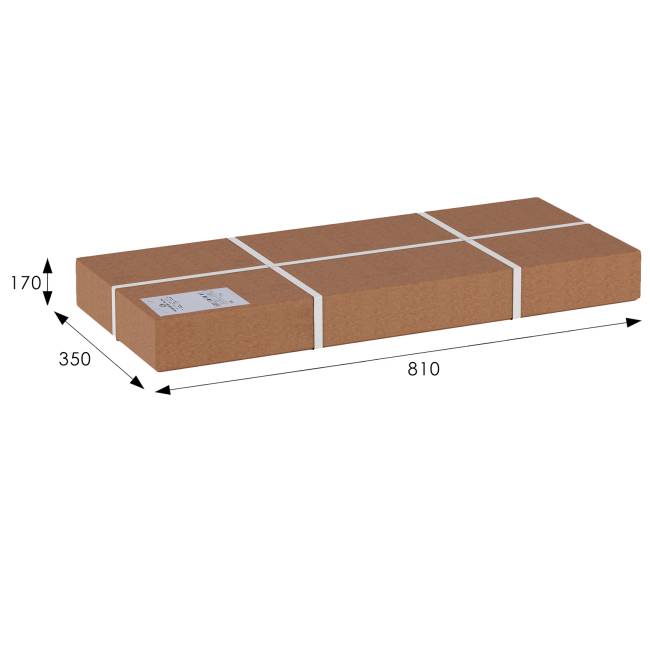 Банкетка Вивальди М с ящиком средне-коричневый, ткань полоса коричн. Банкетка Вивальди М с ящиком средне-коричневый, ткань полоса коричн.