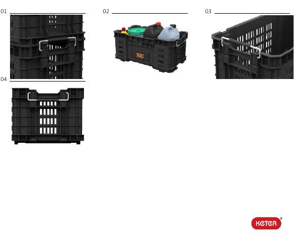 ROC Gear Crate Ящик  22" для инструментов 33.8 L (17202245/ROC)