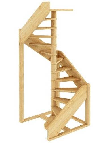 Деревянная лестница ЛС-1.2х