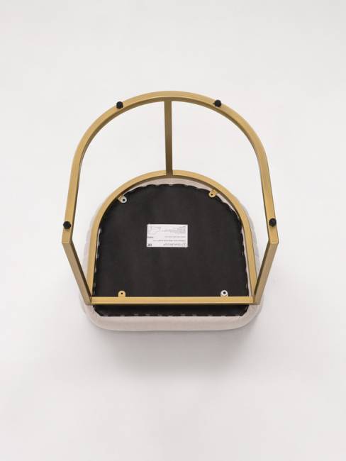 Стул Amely ivory / Gold