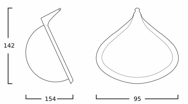 Подвесное кресло-кокон "Bios Lucid", Черное Подвесное кресло-кокон "Bios Lucid", Черное