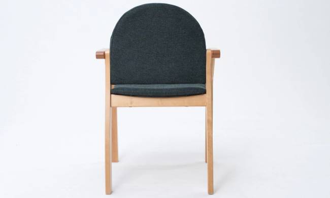 Стул-кресло Джуно 2.0 натур/зелёный