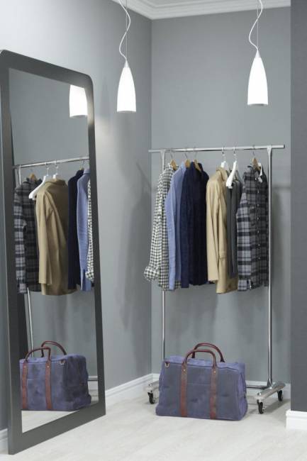 Вешалка гардеробная Калифорния Ольстер 900, дуб беленый Вешалка гардеробная Калифорния Ольстер 900, дуб беленый