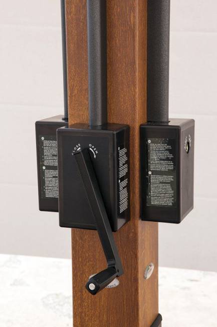 Зонт профессиональный двухкупольный 3.5х7 м Wood Double имитация ироко, слоновая кость 3500х7000 мм Зонт профессиональный двухкупольный 3.5х7 м Wood Double имитация ироко, слоновая кость 3500х7000 мм